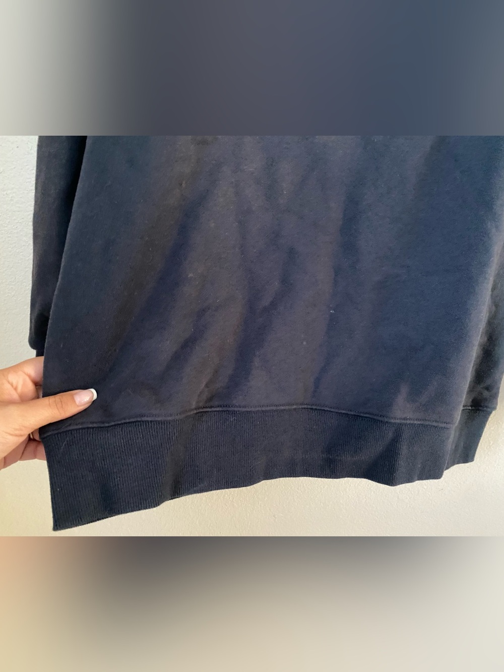 Anine Bing Sport Size Small Tyler Sweatshirt in Pacific Blue Comfy Lounge - Picture 5 of 10